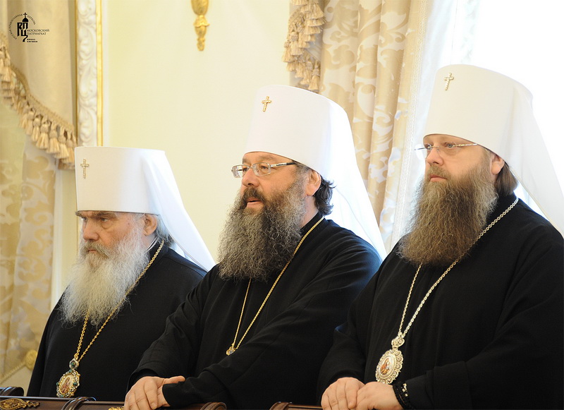 Митрополит Кирилл принял участие в архиерейском совещании, прошедшем в Москве