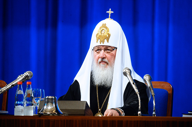 Выступление Святейшего Патриарха Кирилла на открытии XIX Международных Рождественских образовательных чтений