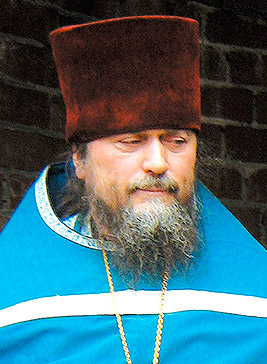Священник Николай Васильчук, настоятель Сретенского храма, г. Старопышминск