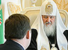 Святейший Патриарх Кирилл встретился с губернатором Свердловской области Е.В. Куйвашевым