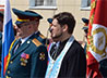 Священник Алексей Занозин поздравил военнослужащих войсковой части в г. Лесном