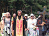 Жители нескольких сел совершили крестный ход в честь сщмч. Александра Мокроусова