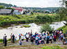 Массовое крещение в реке Чусовой приняли около полусотни человек