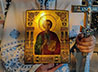 Соотечественники помогли Успенскому собору выкупить икону святого целителя