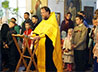 В Скорбященском храме отслужили молебен перед началом учения для детдомовцев