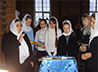 В Свято-Никольском храме г. Тавды впервые Литургия совершена с участием детского хора