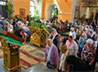 Престольный праздник в Свято-Троицком соборе каменцы отметили Литургией, трапезой и концертом