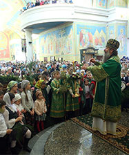 «Детская» архиерейская литургия пройдет в Екатеринбурге на Вход Господень в Иерусалим