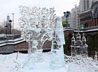 Для фестиваля ледовой скульптуры к Храму-на-Крови завезли более 140 кубометров льда