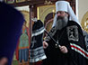 В Великий понедельник митрополит Кирилл совершил Литургию в Крестовоздвиженском монастыре Екатеринбурга