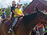 Социальная служба Преображенского монастыря организовала для детей катание на лошадях