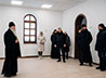 Епископ Мефодий посетил строящийся храм Александра Невского
