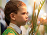 Около 1000 детей встретили праздник Входа Господня в Иерусалим на Архиерейской Литургии