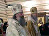Митрополит Кирилл и архиепископ Сергиево-Посадский Феогност отслужили Литургию в Царском храме на Ганиной Яме