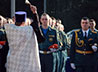Церемония принятия присяги в Уральском институте ГПС МЧС России началась молебном