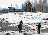 Во «Владимирском городке» на Семи Ключах продолжается строительство Благовещенского храма