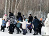 Масленицу в Новоуральске отпраздновали вместе с детьми из СРЦ «Радуга»