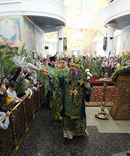 Архиерейская «детская» литургия пройдет в праздник Входа Господня в Иерусалим