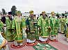Праздничную Литургию в день юбилея Каменской епархии возглавил сонм архиереев