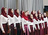 Победители хорового конкурса спели за литургией в Храме-на-Крови
