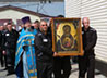 Осужденные прошли крестным ходом с иконой Богородицы «Знамение»