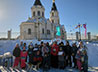 Настоятель старейшего храма региона собрал команду для «Лыжни России»