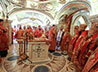 Сонм архиереев совершил литургию в Христорождественском соборе Челябинска