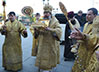 Владыка Кирилл совершил Божественную литургию в Храме-на-Крови в честь встречи ковчега с мощами свт. Иоанна Шанхайского