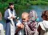 Крещение на реке Реж приняли жители села Мироново