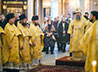 Митрополит Евгений совершил литургию в Успенском храме Верхней Пышмы