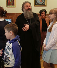 Дети моряков с подшефных субмарин побывали в гостях у митрополита Кирилла