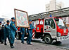 Крестным автоходом почтили пожарные свою Небесную Покровительницу