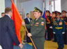 Екатеринбургскому суворовскому училищу вручили Знамя «Юнармии»