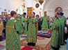 Праздничное богослужение в соборе Краснотурьинска возглавил епископ Феодосий
