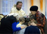 В Скорбященском монастыре сироты молились об обретении семьи
