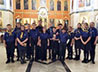 День православной молодежи юные следопыты встретили на Архиерейской литургии