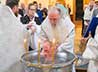 Епископ Мефодий совершил Крещальную литургию в зареченском храме