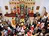 Архипастырская литургия в Царской обители завершилась благословением на постижение истории Отечества