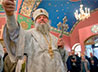 Владыка Евгений совершил литургию в освященном Никольском храме п. Красный Адуй