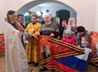 В Каменской епархии освятили семейные знамена
