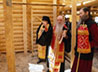Владыка Мефодий совершил чин основания храма Исаакия Далматского в г. Богданович