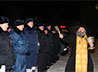 Священник благословил свердловских полицейских перед отправкой на Северный Кавказ