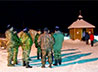 Порядок во время Крещения обеспечили казаки Пышминской станицы Среднеуральского отдела ОВКО