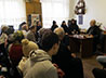 Очередная пастырская беседа по вопросам веры прошла в Скорбященском монастыре