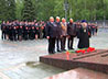 Митингом на Широкореченском мемориале почтили погибших при исполнении воинского долга