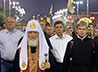 Патриарх Кирилл поблагодарил Евгения Куйвашева за гостеприимство в Царские дни