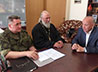 В епархии провели рабочую встречу с представителем Главного военно-политического управления Вооруженных Сил России