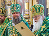 Святейший Патриарх поздравил митрополита Евгения с юбилеем и удостоил Патриаршей награды