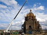В четверг в Бисерти звонница храма прп. Серафима Саровского украсилась колоколами