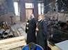 Епископ Феодосий посетил восстанавливающийся храм свт. Николая Чудотворца